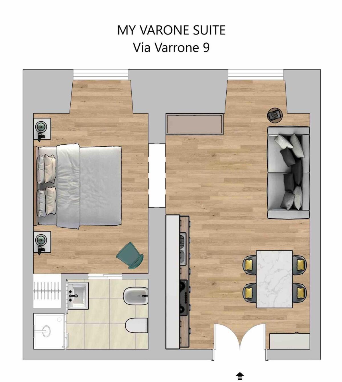 My Varrone Apartment Rome
